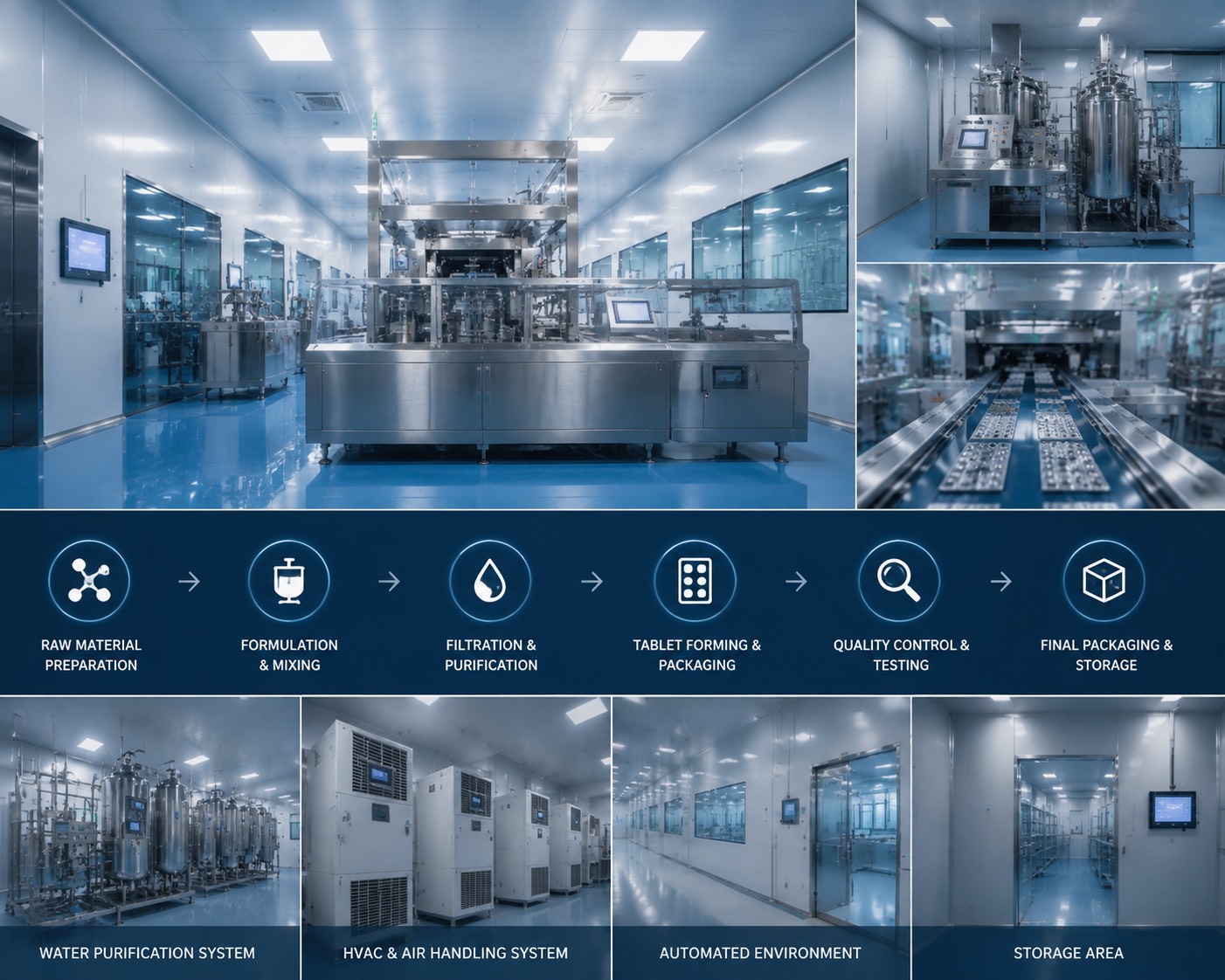 LIVARYN production environment and equipment